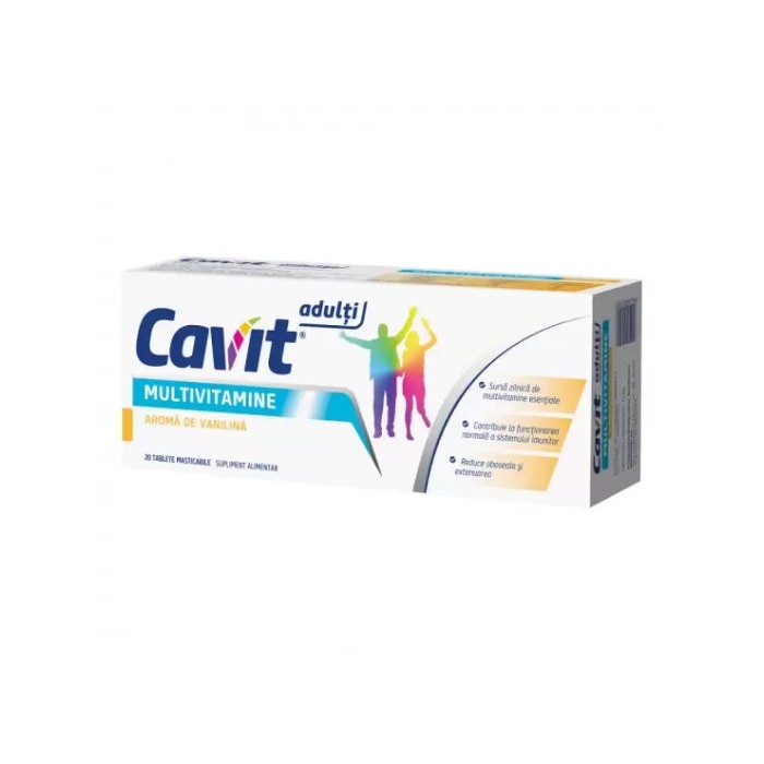 Cavit adulti vanilie x 20 tb.mast