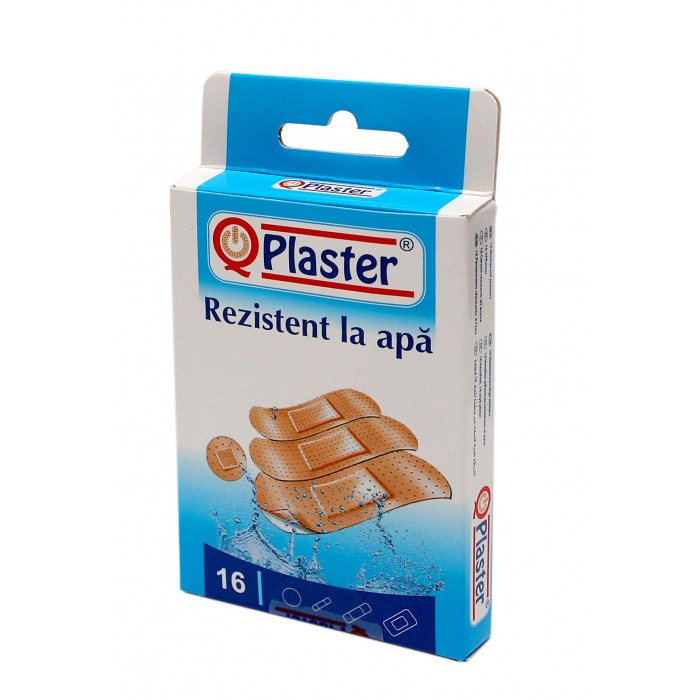 Qplaster plasturi rezistent la apa  x 16 buc