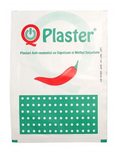 Qplaster plasturi cu mentol 12 x 18 cm
