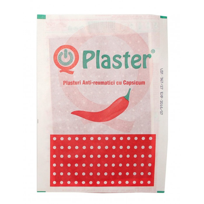 Qplaster plasturi cu efect de incalzire 12 x 18 cm