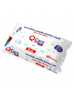 Servetele umede copii soft 56 buc – Sarah QCare Sensitive