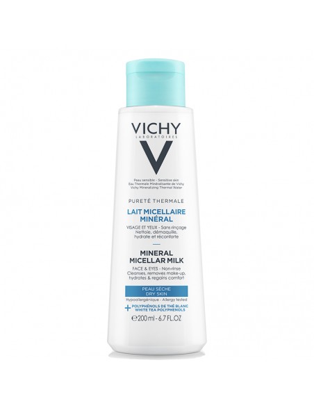 Purete Thermale Lapte Micelar Pentru Ten Uscat, 200 Ml, Vichy