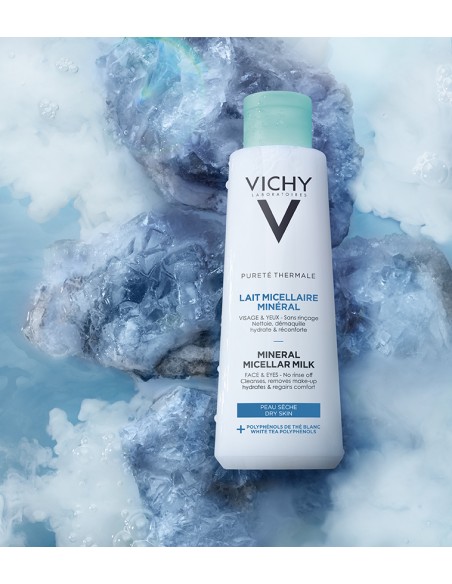 Purete Thermale Lapte Micelar Pentru Ten Uscat, 200 Ml, Vichy