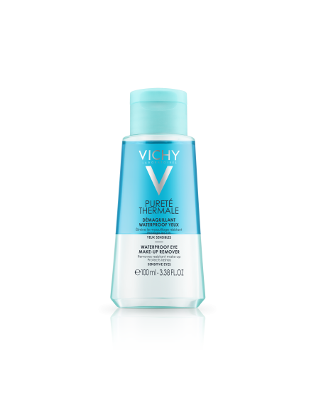 Purete Thermale Demachiant Waterproof Pentru Ochi Sensibili, 100 Ml , Vichy