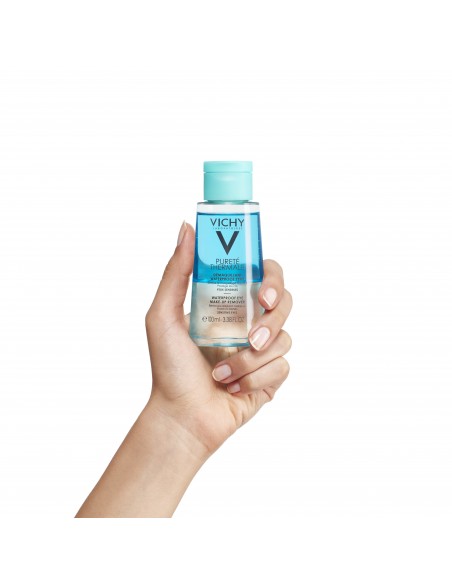 Purete Thermale Demachiant Waterproof Pentru Ochi Sensibili, 100 Ml , Vichy