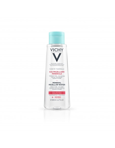 Vichy Pureté Thermale Apă micelară minerală pentru piele sensibilă 200 ml