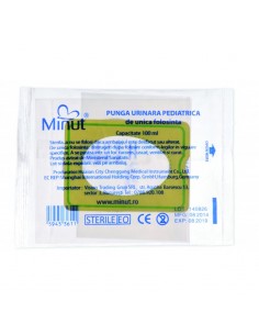 Punga urinara pediatrica, 100 de mililitri, Minut