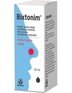 Bixtonim picaturi nazale x 10ml, Biofarm Sa Romania