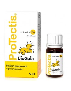 Picaturi Protectis  vitamina D3, 5 mililitri, Ewopharma