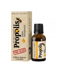 Extract natural de propolis fără alcool, 20 ml – Dacia Plant