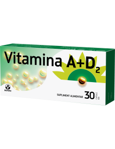 Vitamina A  D2 x 30 cps