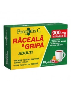 Propolis C Răceală și Gripă — 10 plicuri