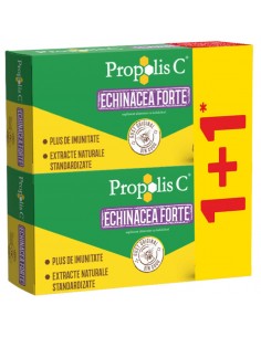 Pachet PROMO Propolis C cu echinacea forte 11, 2x30...