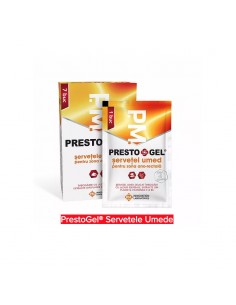 PrestoGel® – Șervețele umede ano-rectale, 7 bucăți