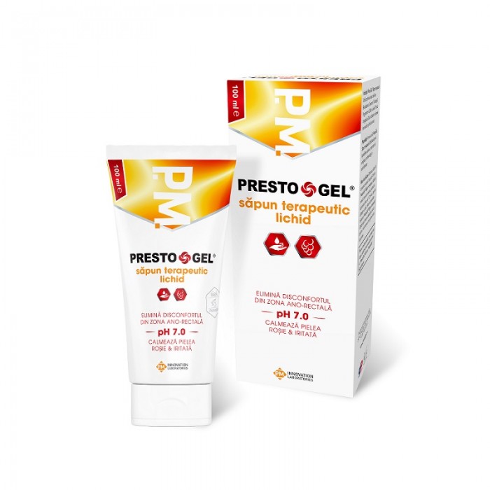 Prestogel sapun terapeutic x 100ml
