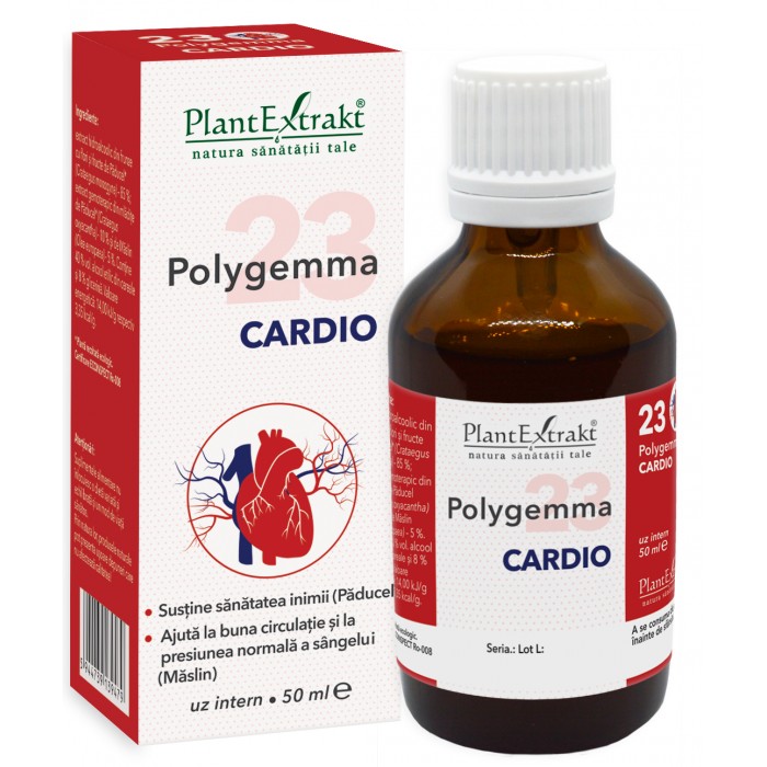 Polygemma nr 23 (cardio), 50ml, Plantextrakt