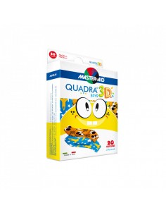 Plasturi quadra 3D boys plasturi copii, 20 buc cod 030.20