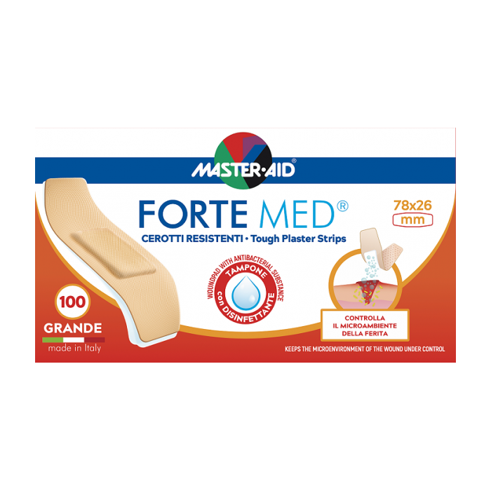 Plasturi Forte Med mare x 100 buc 78*26 mm x 100buc cod 175,29