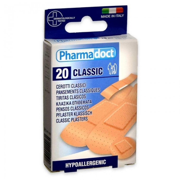 Plasturi clasici, 20bucati, Pharmadoct