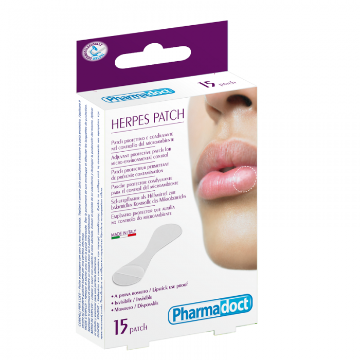 Plasturi antiherpetici, 15 buc, Pharmadoct