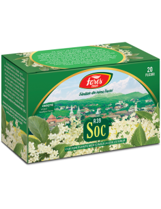 Ceai de soc, 20 plicuri, Fares