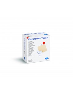 Permafoam classic 10 x 10 cm  x 10 buc - pansament din spuma