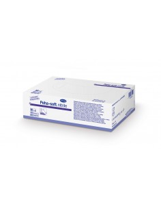 Peha-soft nitrile manusi nepudrate albastre marime M, 100...