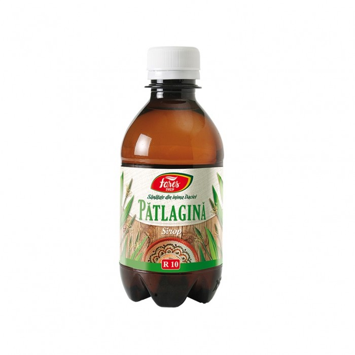 Sirop de patlagina, 250ml, Fares