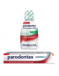 Parodontax pasta dinti whitening x75ml  apa de gura daily...
