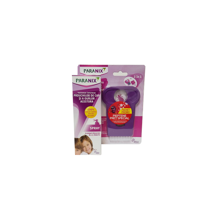 Paranix spray, 100 ml  Paranix pieptene