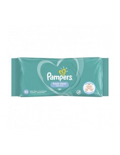 Pampers Fresh Clean — șervețele umede 52 buc