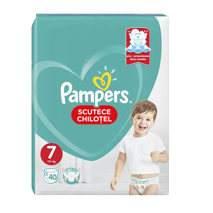 Pampers nr 7 pants x 74 buc