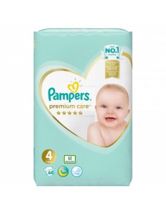 Pampers nr 4 premium care x 68 buc