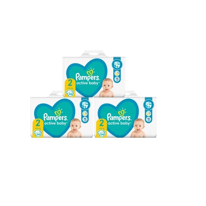 Pampers nr 2 x 96 buc