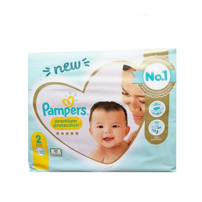 Pampers nr 2 premium protection x 32 buc