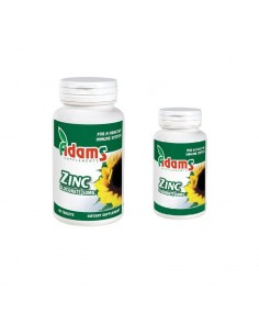 Pachet Zinc 25 mg, 60 de capsule  30 de capsule gratuit,...