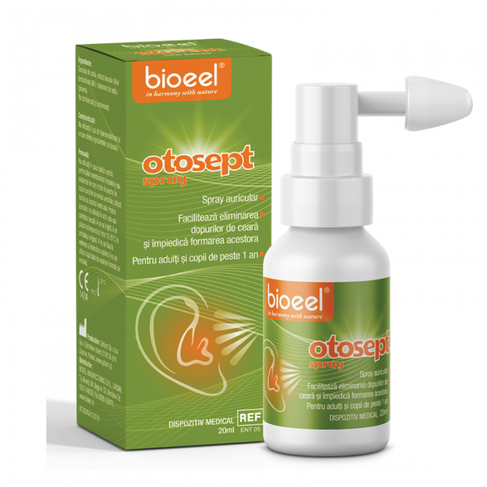 Otosept spray auricular, 20ml, Bioeel