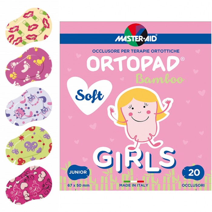 Ortopad Soft Girls Mediu plasturi oculari x 20buc cod 103,32