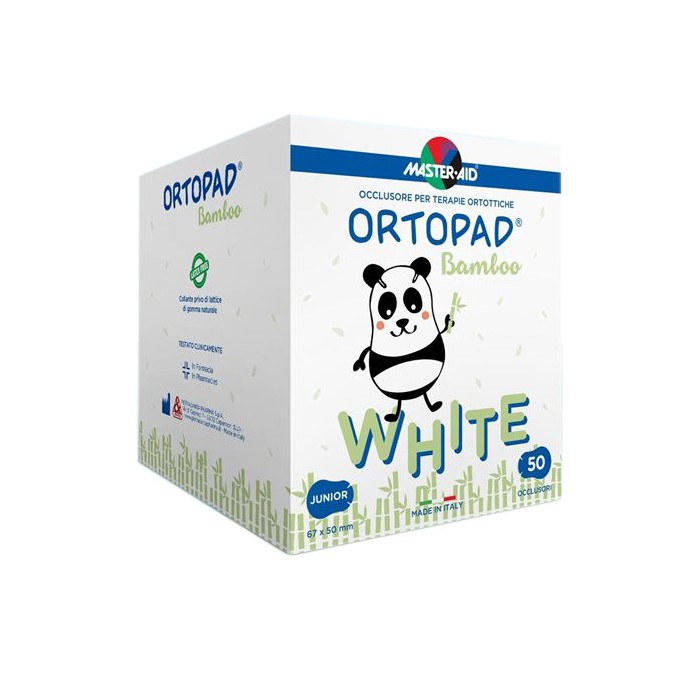 Ortopad Alb 67x50 mm Junior plasturi oculari x 50buc cod 100,86