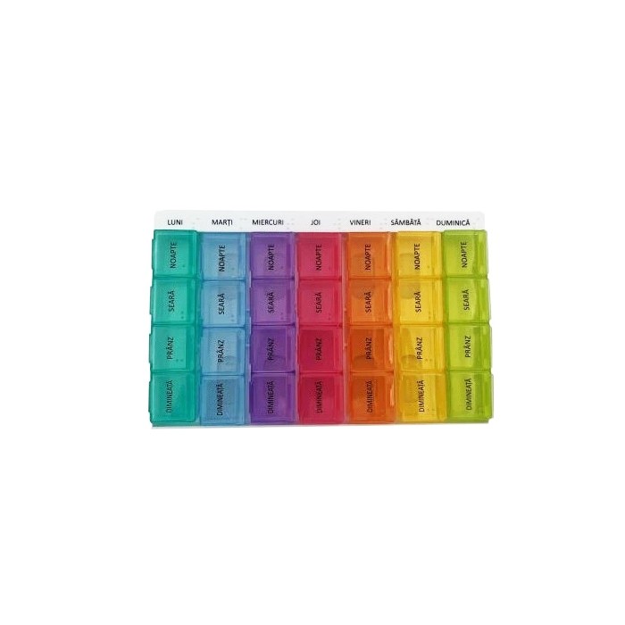 Organizator medicamente, 28 casete, GUANGZHOU ATHMEDIC HEALTHCARE