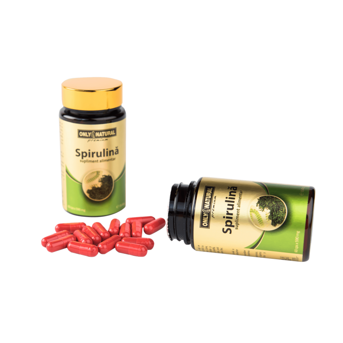 On spirulina x 60 cps