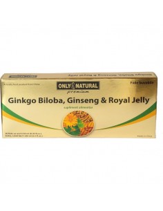 On ginkgo biloba  ginseng  royal jelly x 60 cps