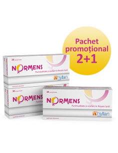Pachet promotional Normens 21 gratuit, 3 x 30 de...