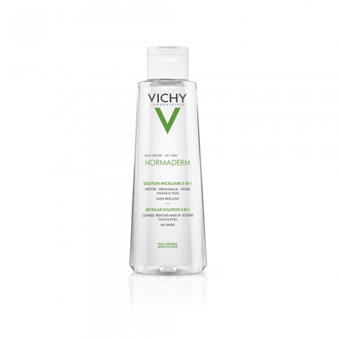 Normaderm Solutie Micelară De Curătare Si Demachiere, 200 Ml, Vichy