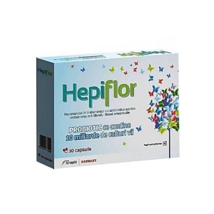 Hepiflor, 10 cps, Terapia
