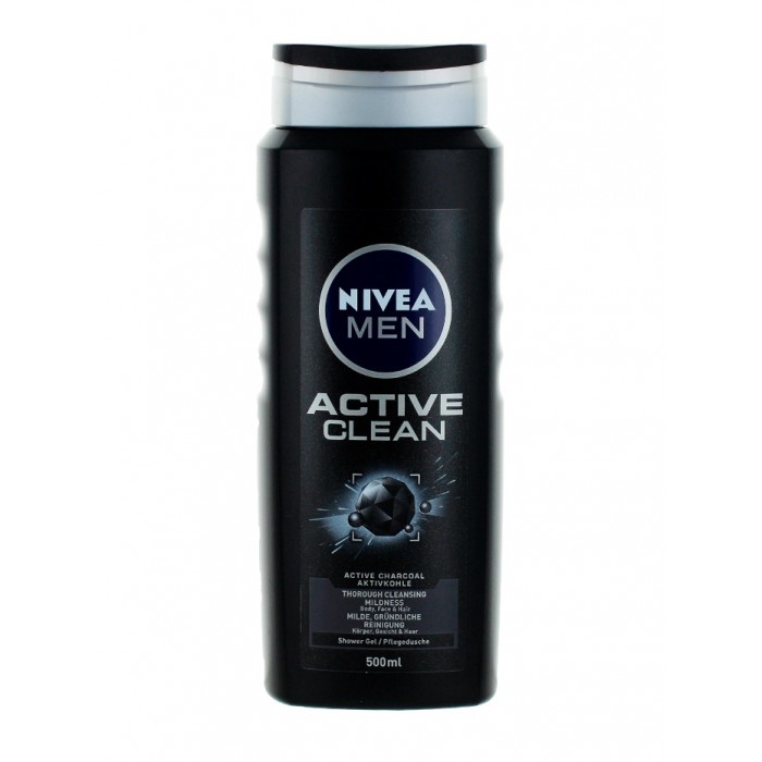 Nivea Men Gel Dus Active Clean x 500 ml