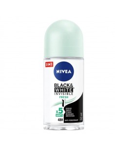 Nivea women deo roll on black&white fresh, 50 ml,...