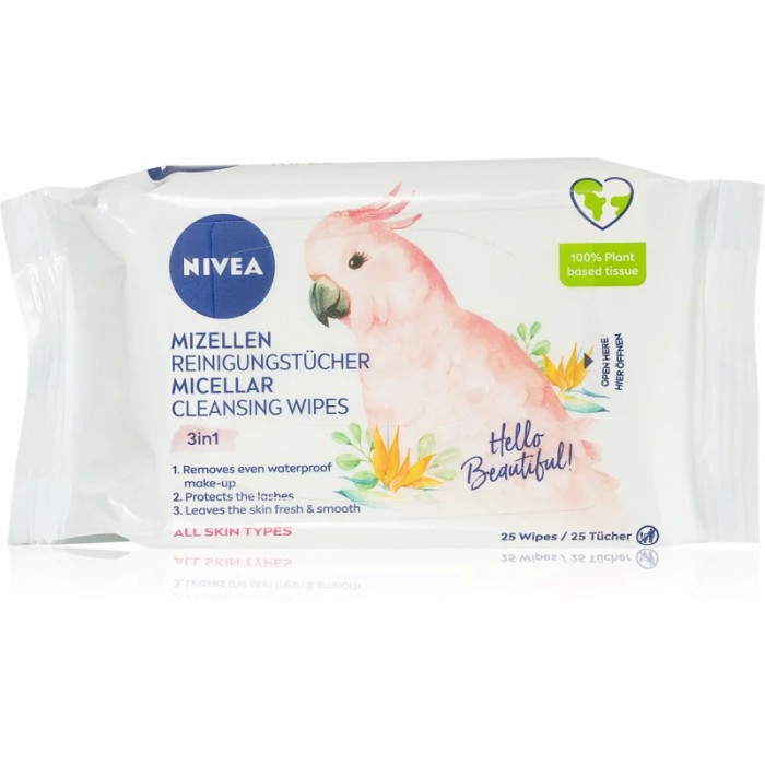 Nivea servetele demachiante micellar biodegradabile, 25buc, Beiersdorf Medical