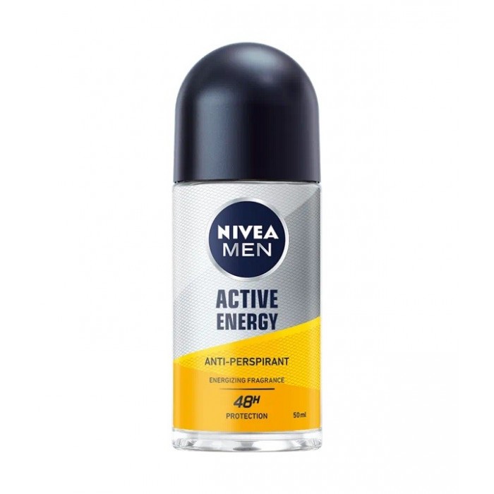 Deodorant roll on Nivea Men Active Energy, 50 de mililitri, Beiersdorf