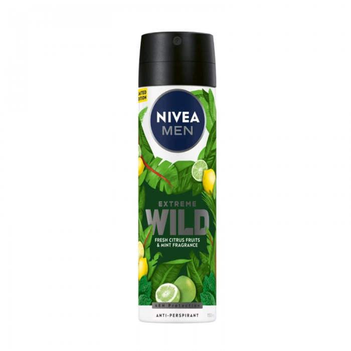 Nivea men deo spray extreme wild fresh citrus & mint, 150 ml, Beiersdorf Medical